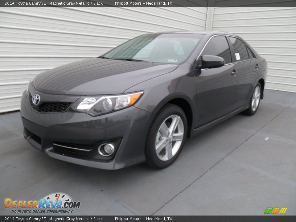 2014 Toyota Camry SE Magnetic Gray Metallic / Black Photo #7