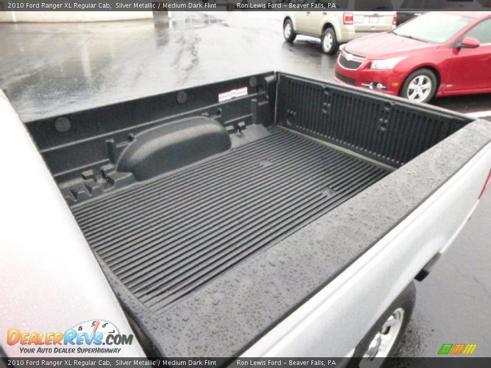 2010 Ford Ranger XL Regular Cab Silver Metallic / Medium Dark Flint Photo #10