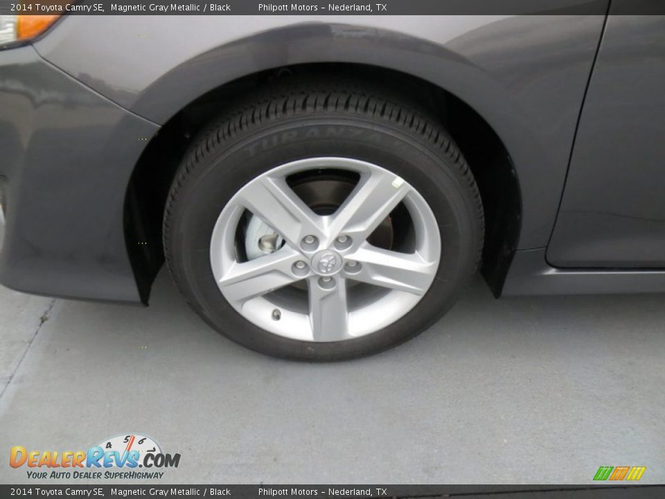 2014 Toyota Camry SE Magnetic Gray Metallic / Black Photo #12