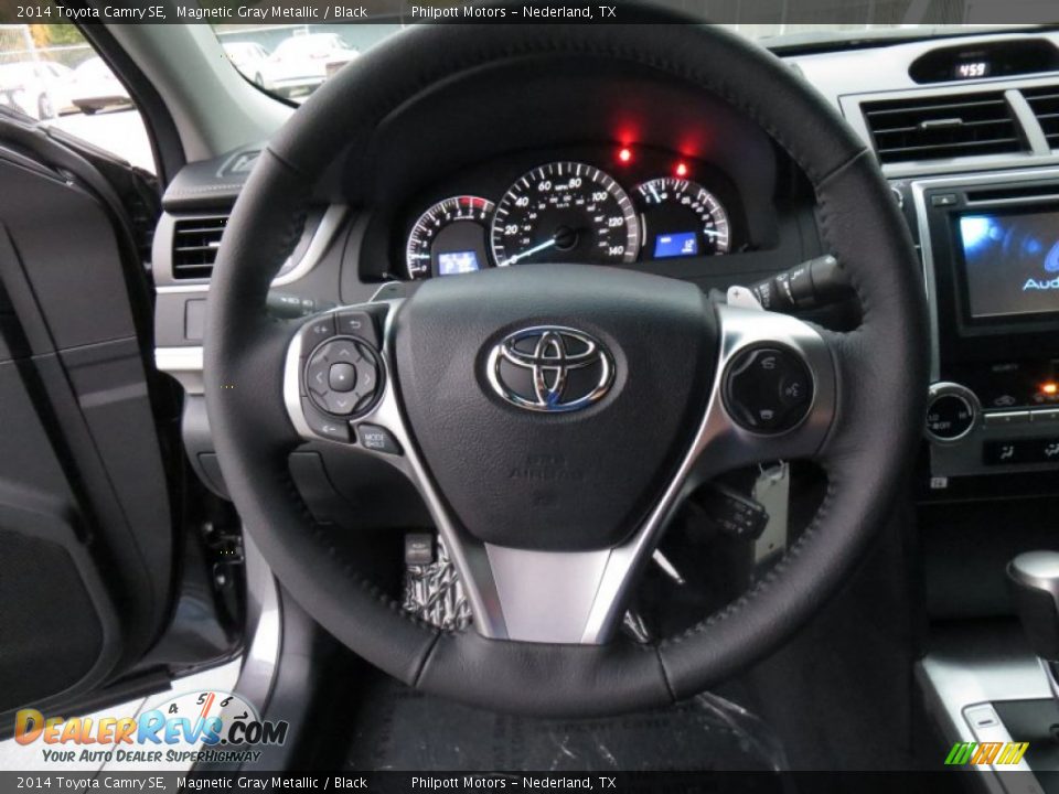 2014 Toyota Camry SE Magnetic Gray Metallic / Black Photo #31