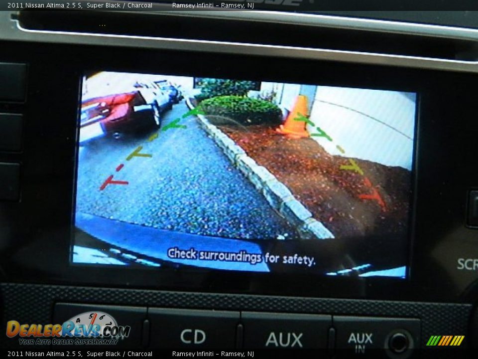 2011 Nissan Altima 2.5 S Super Black / Charcoal Photo #17