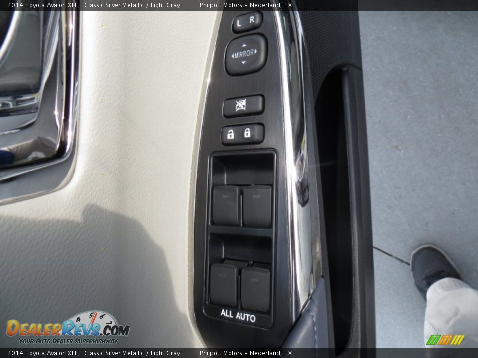 2014 Toyota Avalon XLE Classic Silver Metallic / Light Gray Photo #24