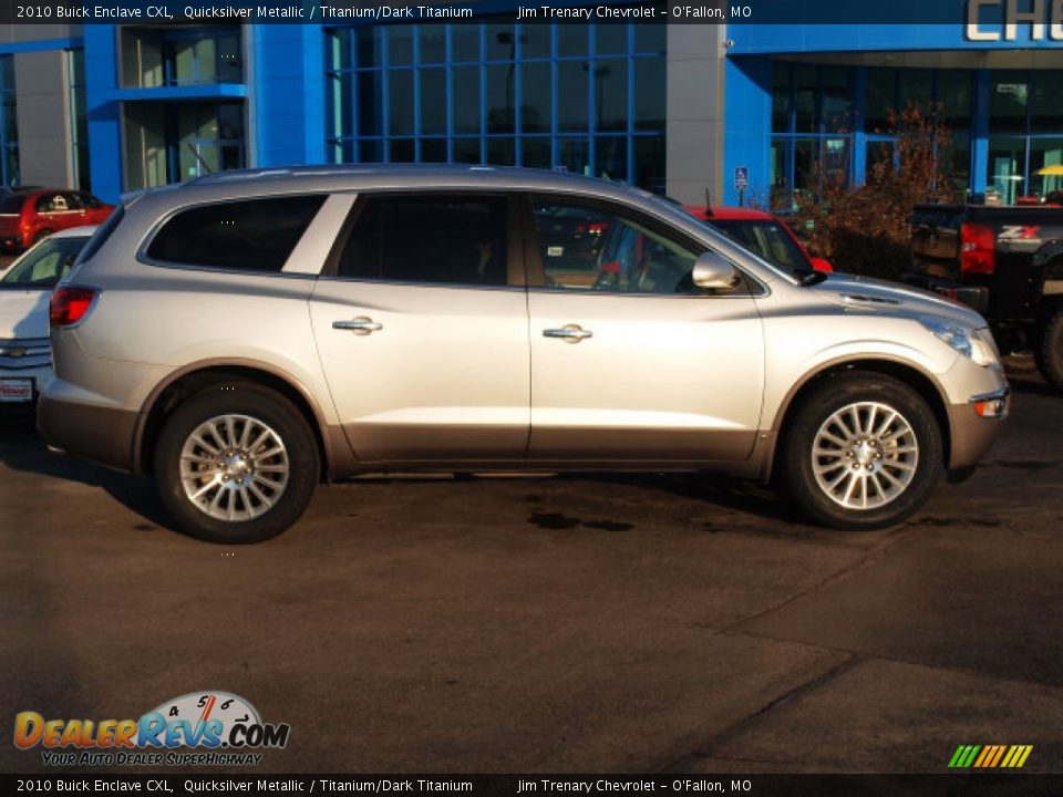 2010 Buick Enclave CXL Quicksilver Metallic / Titanium/Dark Titanium Photo #1