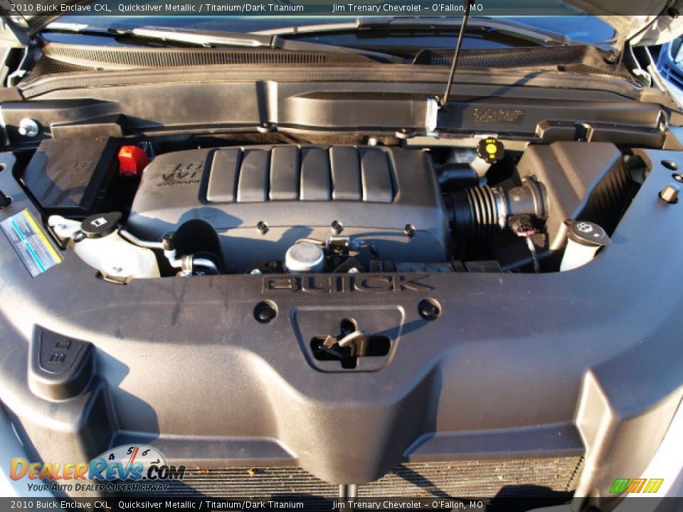 2010 Buick Enclave CXL Quicksilver Metallic / Titanium/Dark Titanium Photo #7