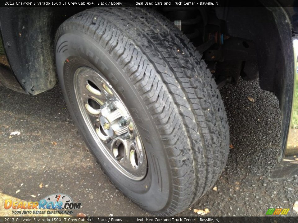 2013 Chevrolet Silverado 1500 LT Crew Cab 4x4 Black / Ebony Photo #2