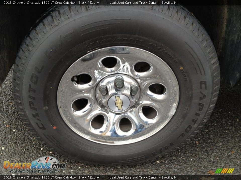 2013 Chevrolet Silverado 1500 LT Crew Cab 4x4 Black / Ebony Photo #3