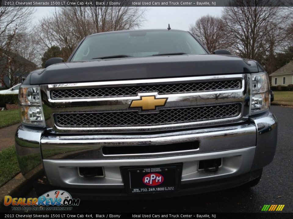2013 Chevrolet Silverado 1500 LT Crew Cab 4x4 Black / Ebony Photo #4