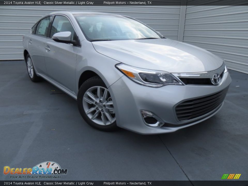 2014 Toyota Avalon XLE Classic Silver Metallic / Light Gray Photo #2