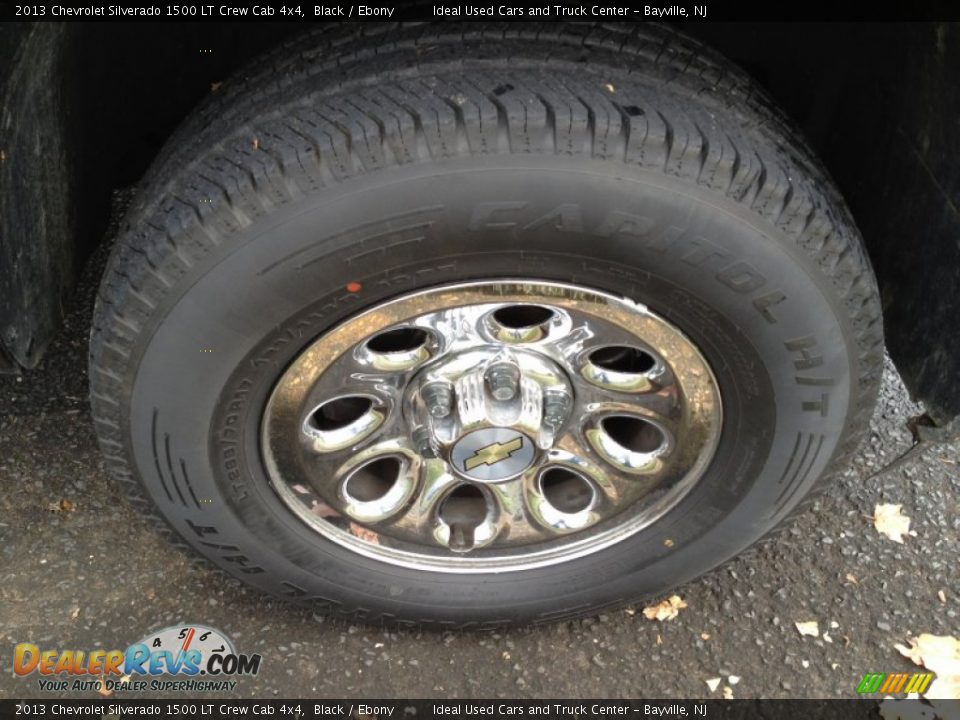 2013 Chevrolet Silverado 1500 LT Crew Cab 4x4 Black / Ebony Photo #6
