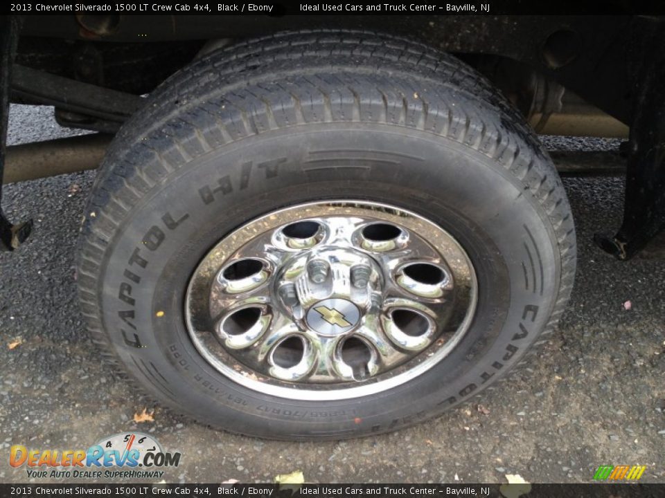 2013 Chevrolet Silverado 1500 LT Crew Cab 4x4 Black / Ebony Photo #7