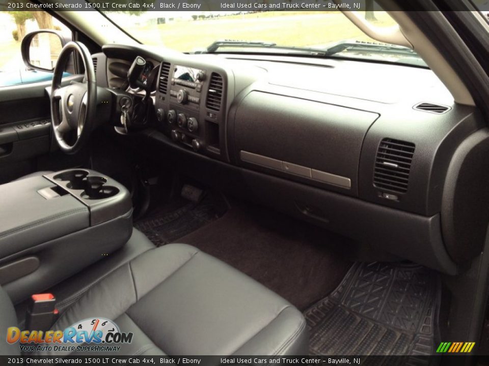 2013 Chevrolet Silverado 1500 LT Crew Cab 4x4 Black / Ebony Photo #10