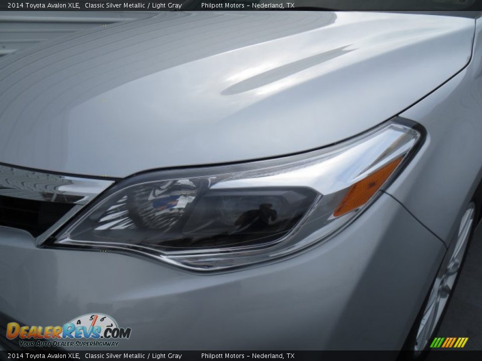 2014 Toyota Avalon XLE Classic Silver Metallic / Light Gray Photo #9