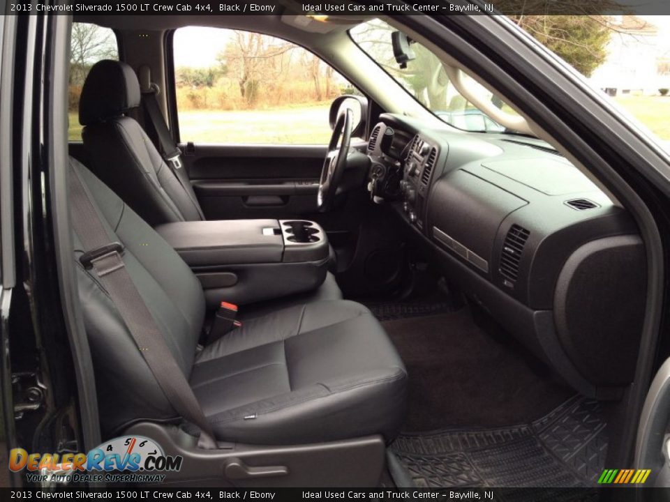 2013 Chevrolet Silverado 1500 LT Crew Cab 4x4 Black / Ebony Photo #11