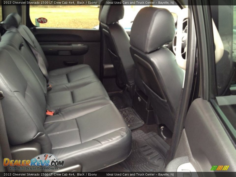 2013 Chevrolet Silverado 1500 LT Crew Cab 4x4 Black / Ebony Photo #13