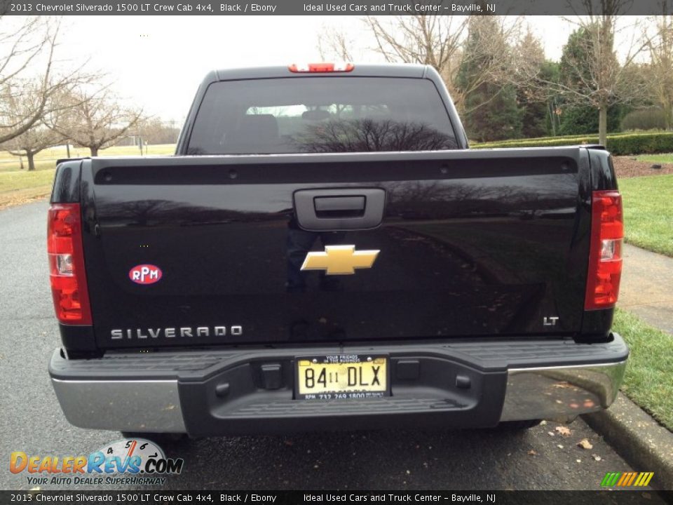 2013 Chevrolet Silverado 1500 LT Crew Cab 4x4 Black / Ebony Photo #15