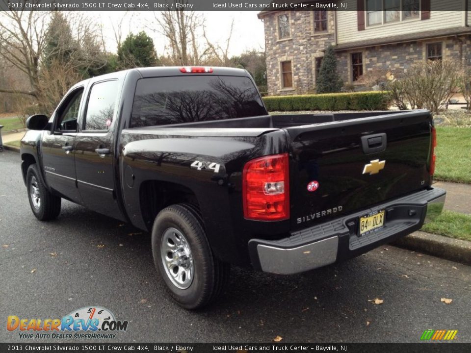 2013 Chevrolet Silverado 1500 LT Crew Cab 4x4 Black / Ebony Photo #18
