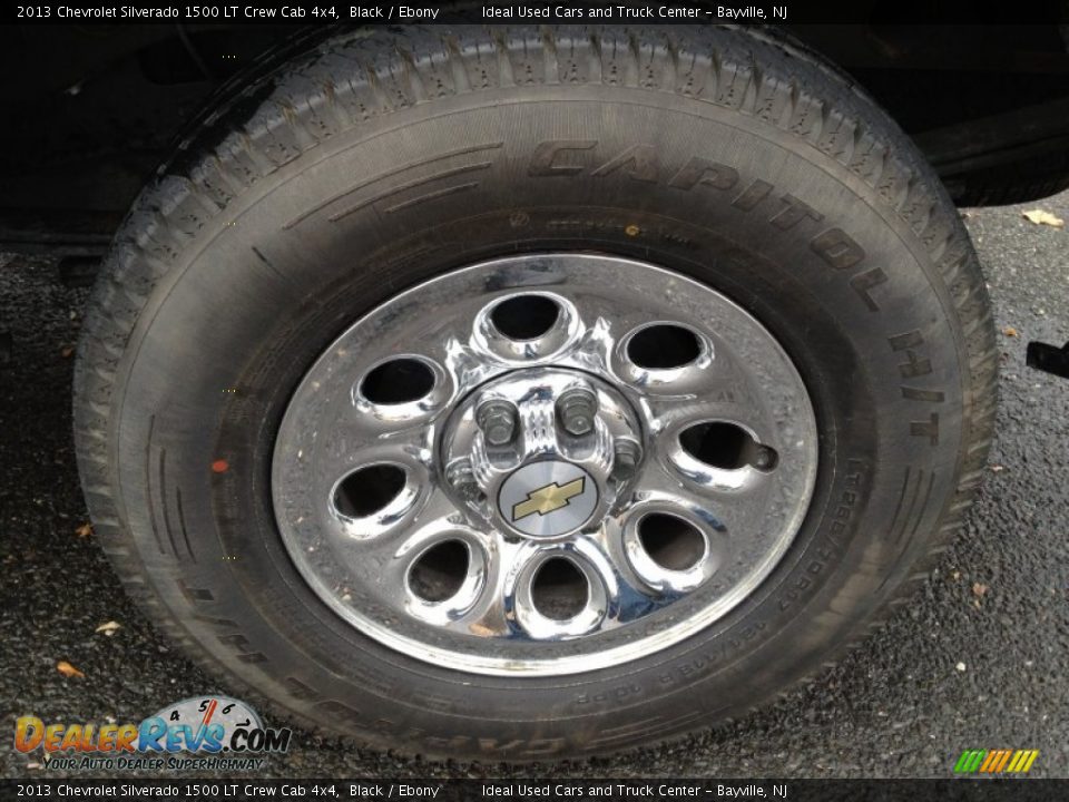 2013 Chevrolet Silverado 1500 LT Crew Cab 4x4 Black / Ebony Photo #19