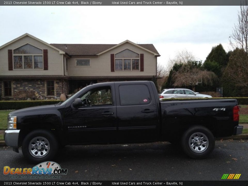 2013 Chevrolet Silverado 1500 LT Crew Cab 4x4 Black / Ebony Photo #20