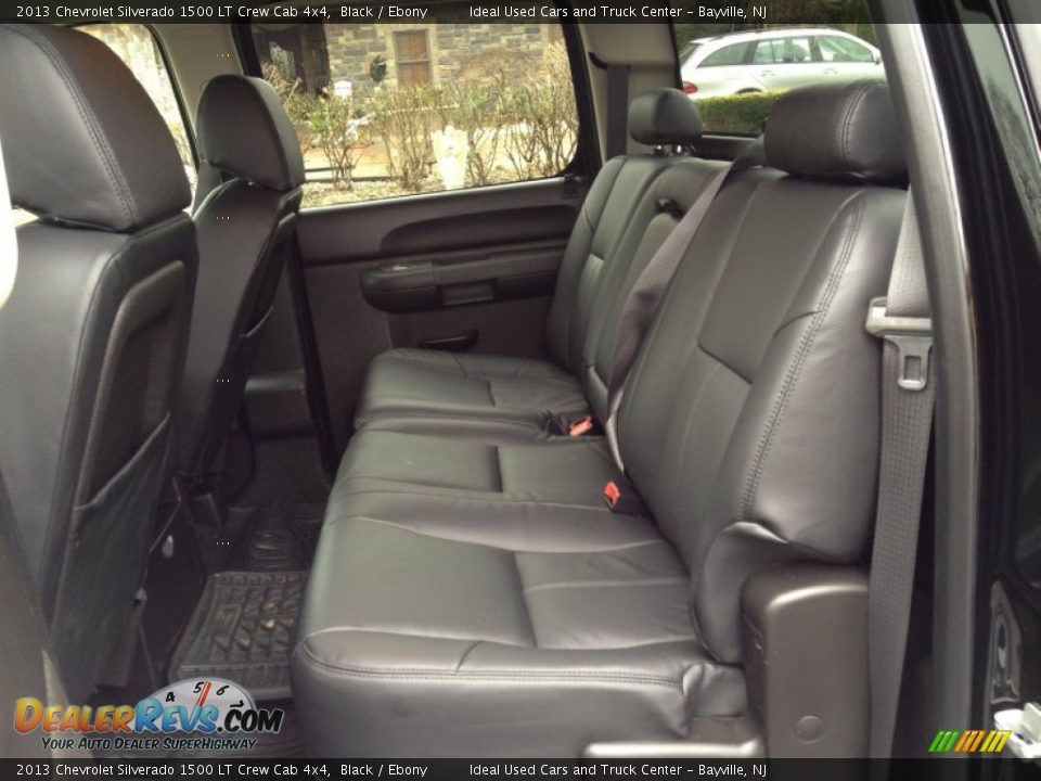 2013 Chevrolet Silverado 1500 LT Crew Cab 4x4 Black / Ebony Photo #22