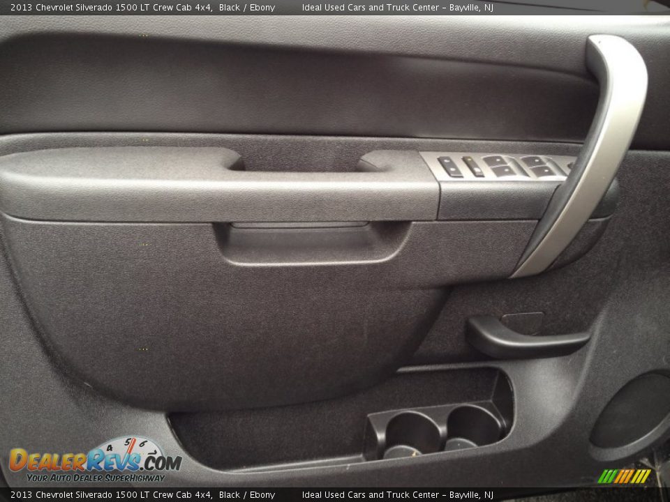 2013 Chevrolet Silverado 1500 LT Crew Cab 4x4 Black / Ebony Photo #24