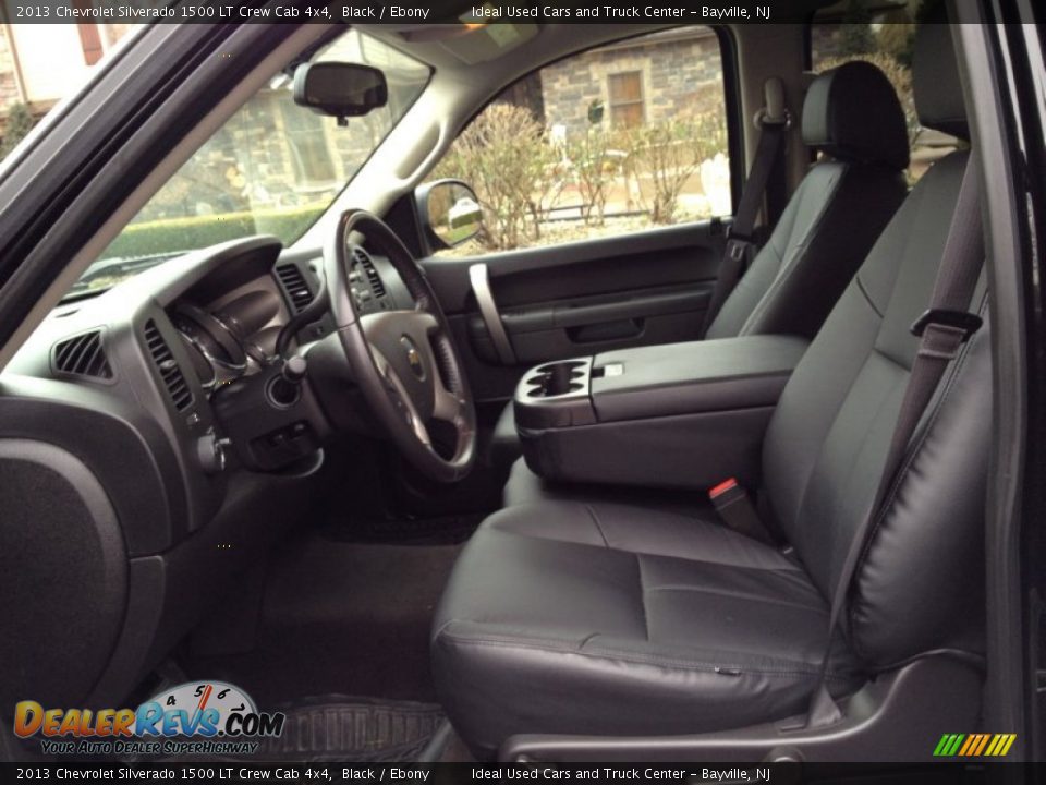 2013 Chevrolet Silverado 1500 LT Crew Cab 4x4 Black / Ebony Photo #26