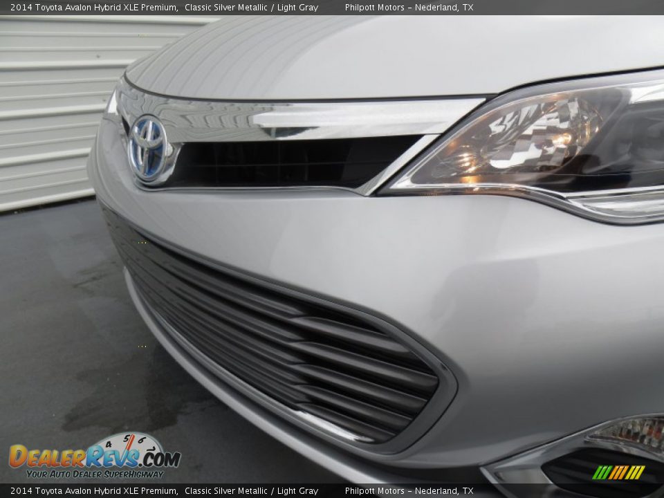 2014 Toyota Avalon Hybrid XLE Premium Classic Silver Metallic / Light Gray Photo #11