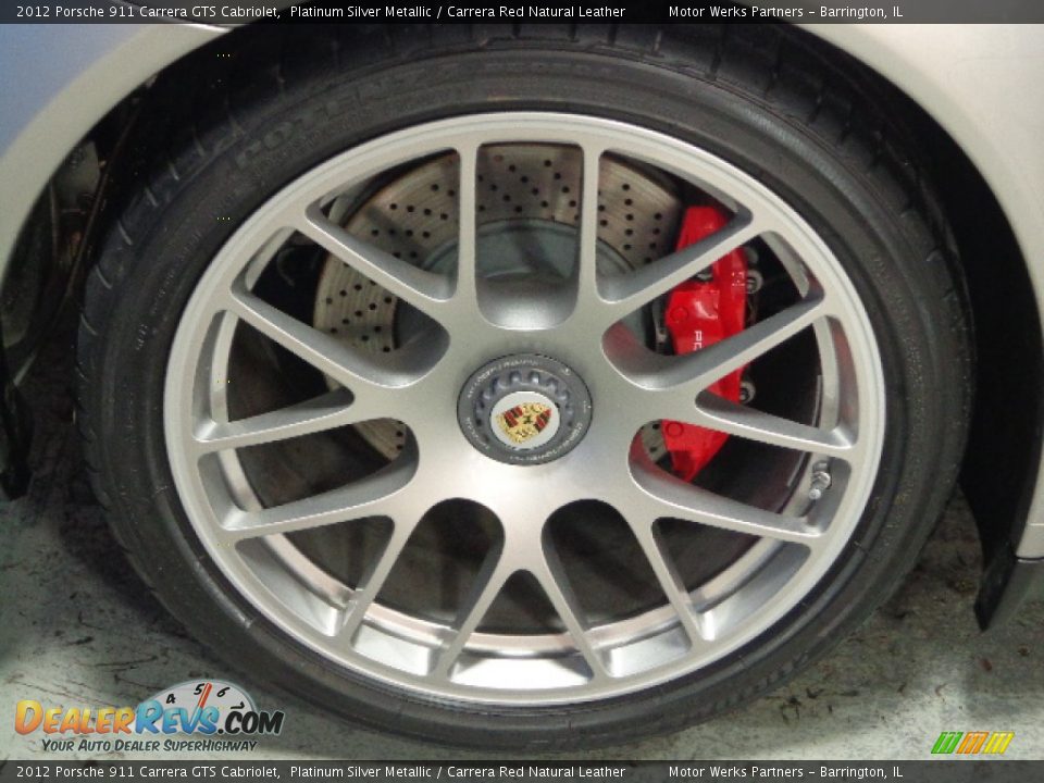 2012 Porsche 911 Carrera GTS Cabriolet Wheel Photo #6