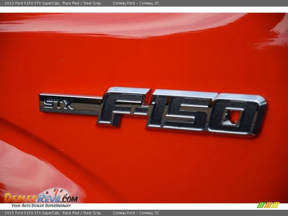 2013 Ford F150 STX SuperCab Race Red / Steel Gray Photo #10