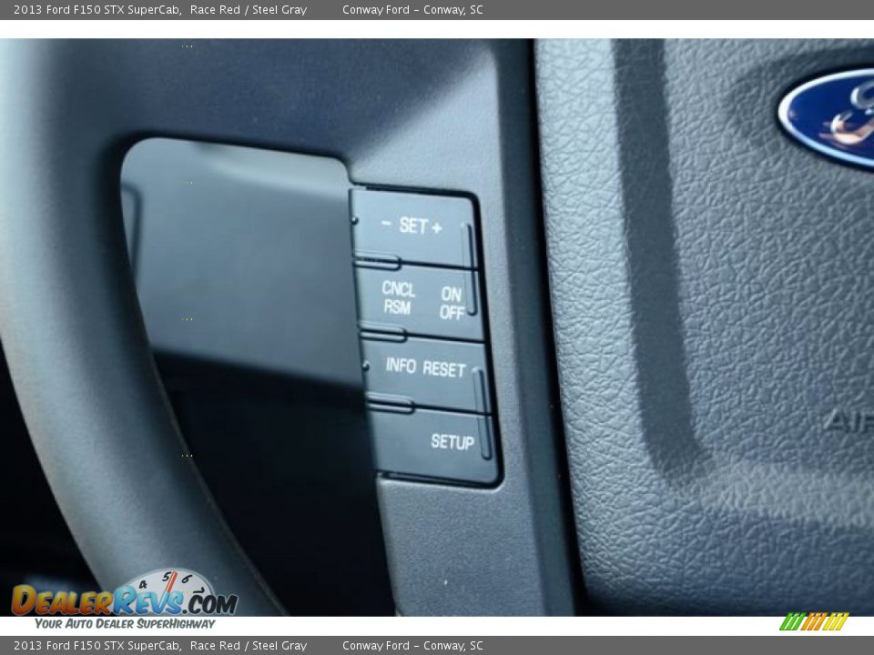 2013 Ford F150 STX SuperCab Race Red / Steel Gray Photo #20