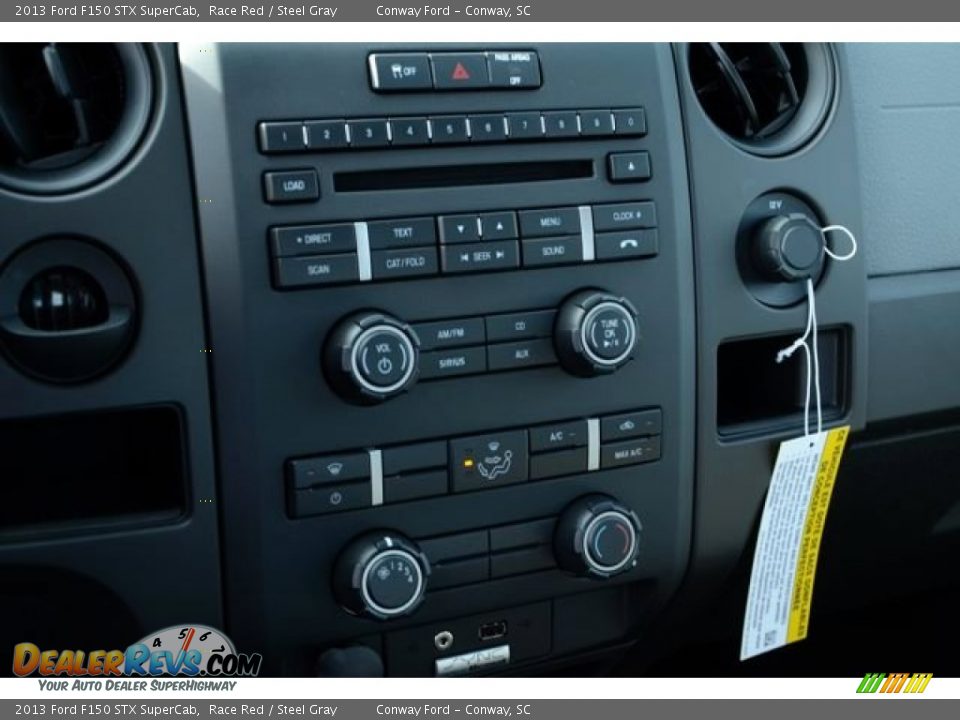 2013 Ford F150 STX SuperCab Race Red / Steel Gray Photo #23