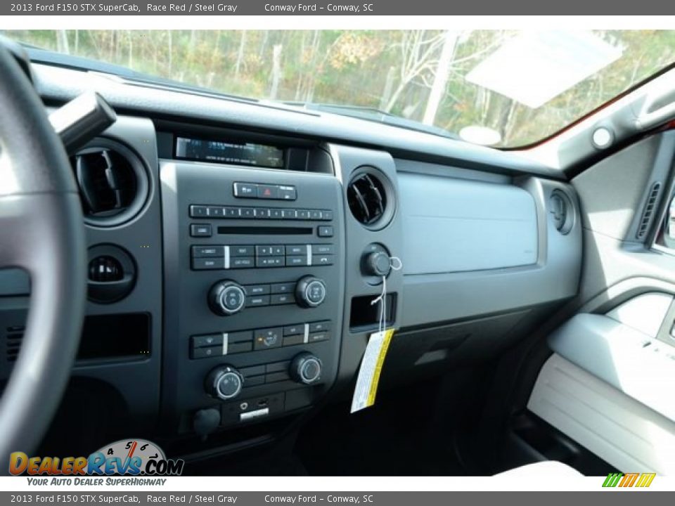 2013 Ford F150 STX SuperCab Race Red / Steel Gray Photo #25
