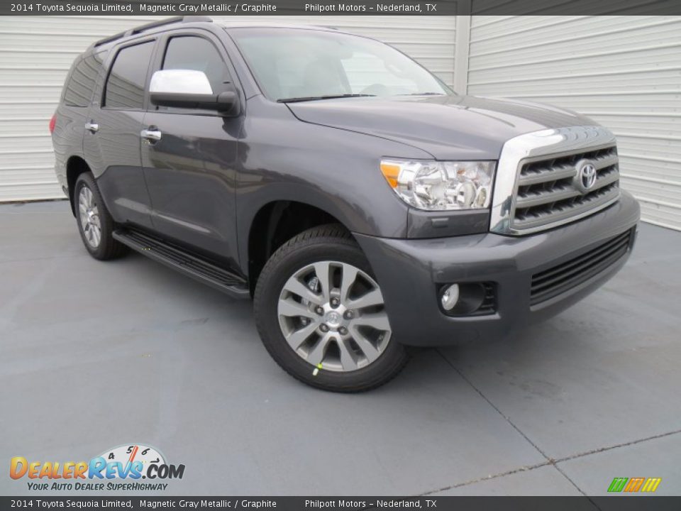 2014 Toyota Sequoia Limited Magnetic Gray Metallic / Graphite Photo #1