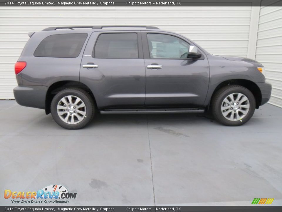 2014 Toyota Sequoia Limited Magnetic Gray Metallic / Graphite Photo #3