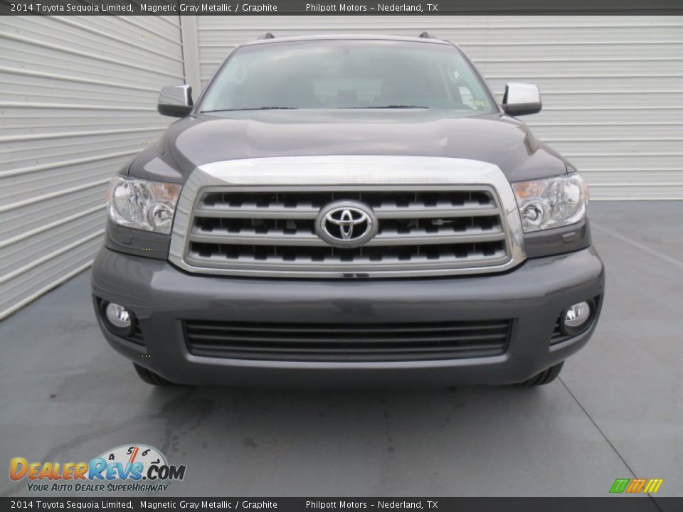 2014 Toyota Sequoia Limited Magnetic Gray Metallic / Graphite Photo #8