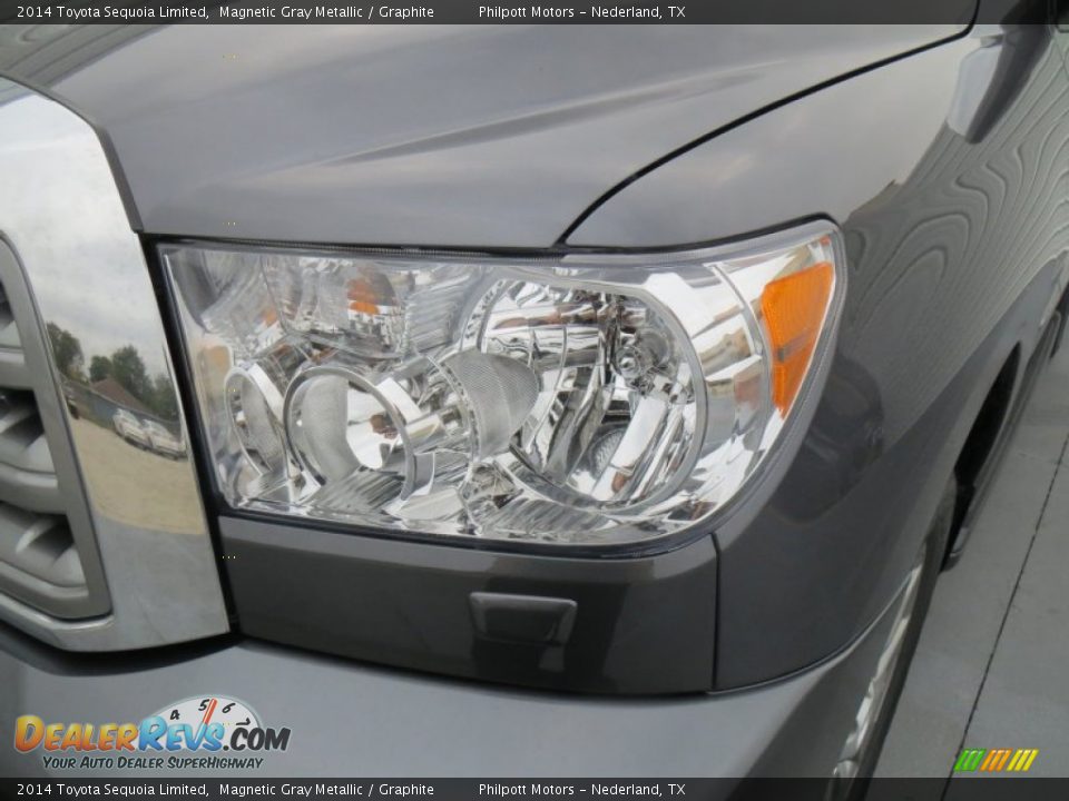 2014 Toyota Sequoia Limited Magnetic Gray Metallic / Graphite Photo #9