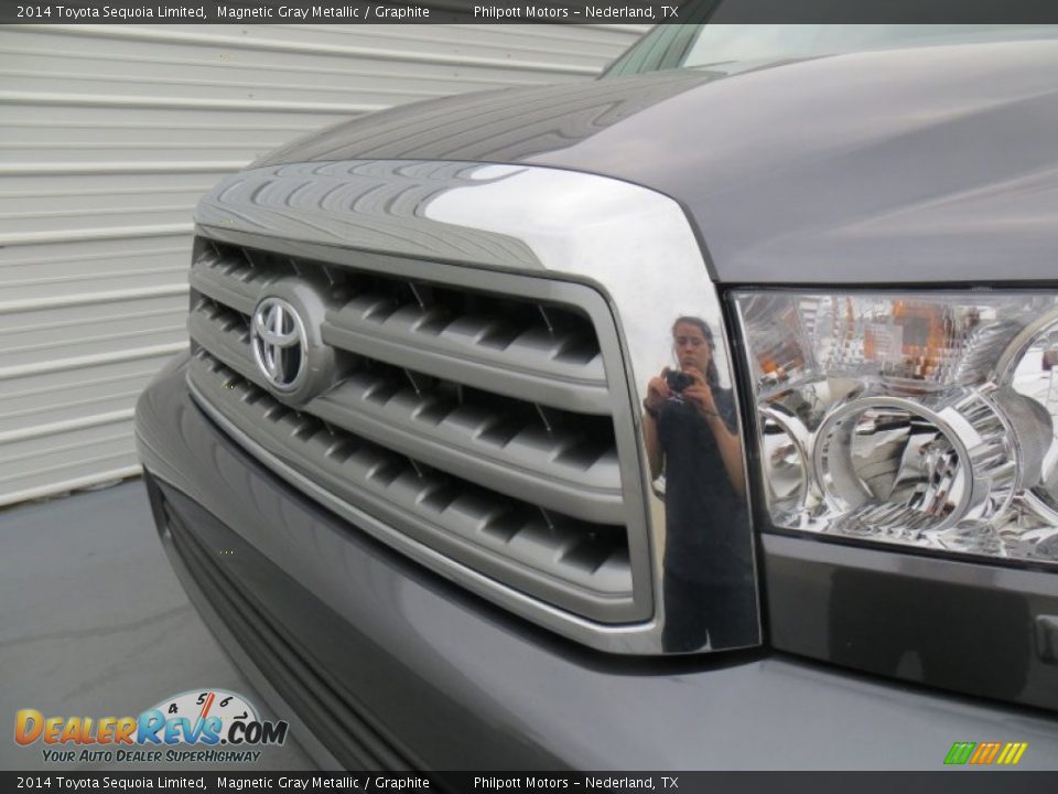 2014 Toyota Sequoia Limited Magnetic Gray Metallic / Graphite Photo #11