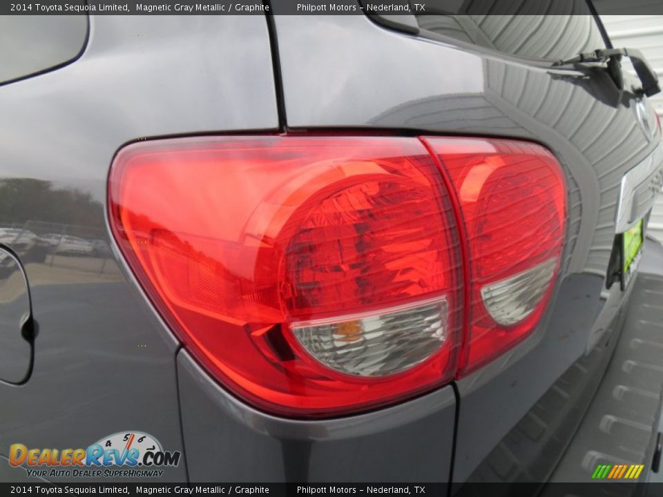 2014 Toyota Sequoia Limited Magnetic Gray Metallic / Graphite Photo #15