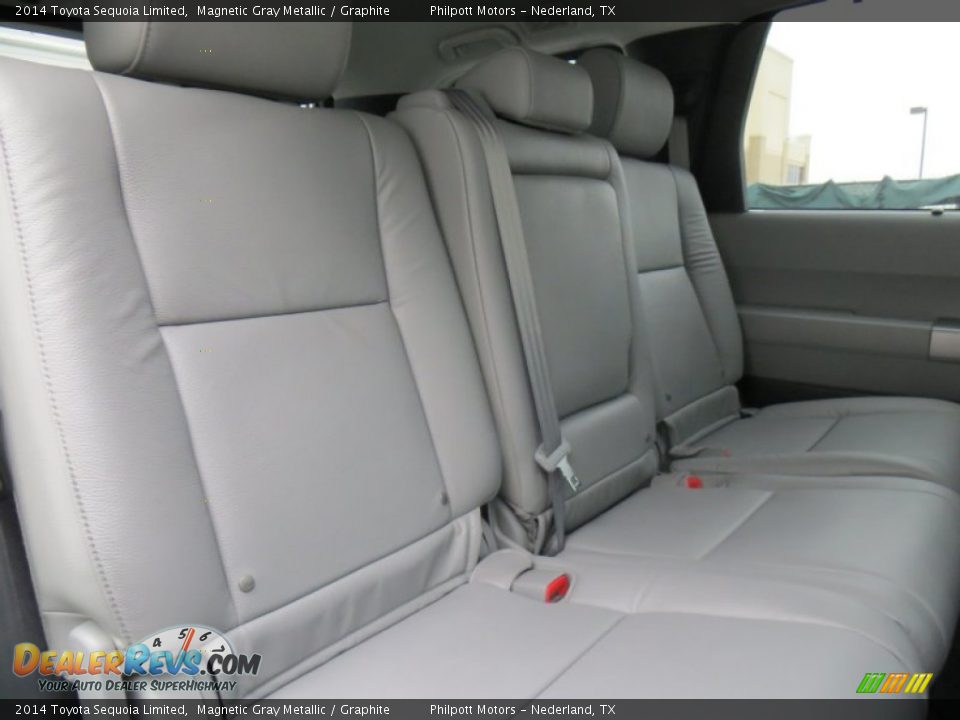 2014 Toyota Sequoia Limited Magnetic Gray Metallic / Graphite Photo #22