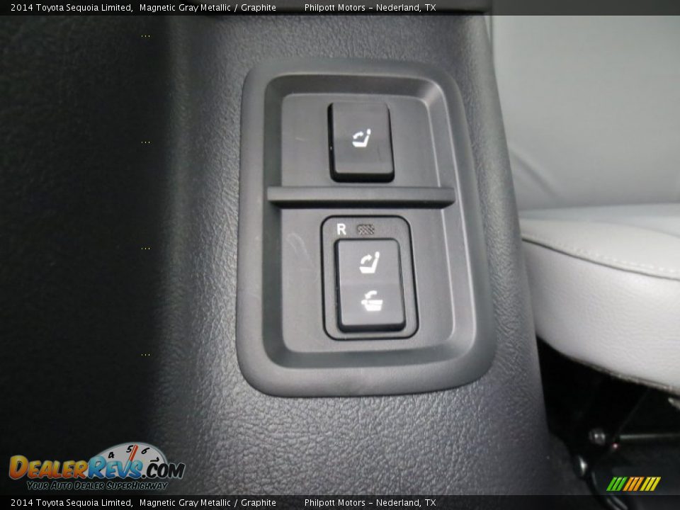 2014 Toyota Sequoia Limited Magnetic Gray Metallic / Graphite Photo #24