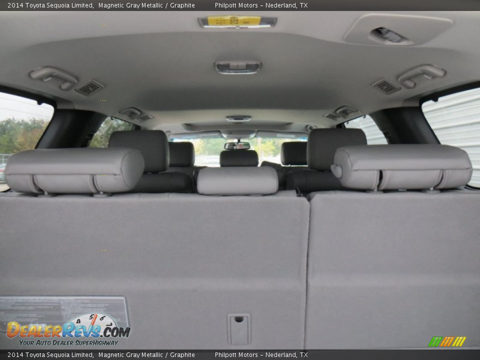 2014 Toyota Sequoia Limited Magnetic Gray Metallic / Graphite Photo #25