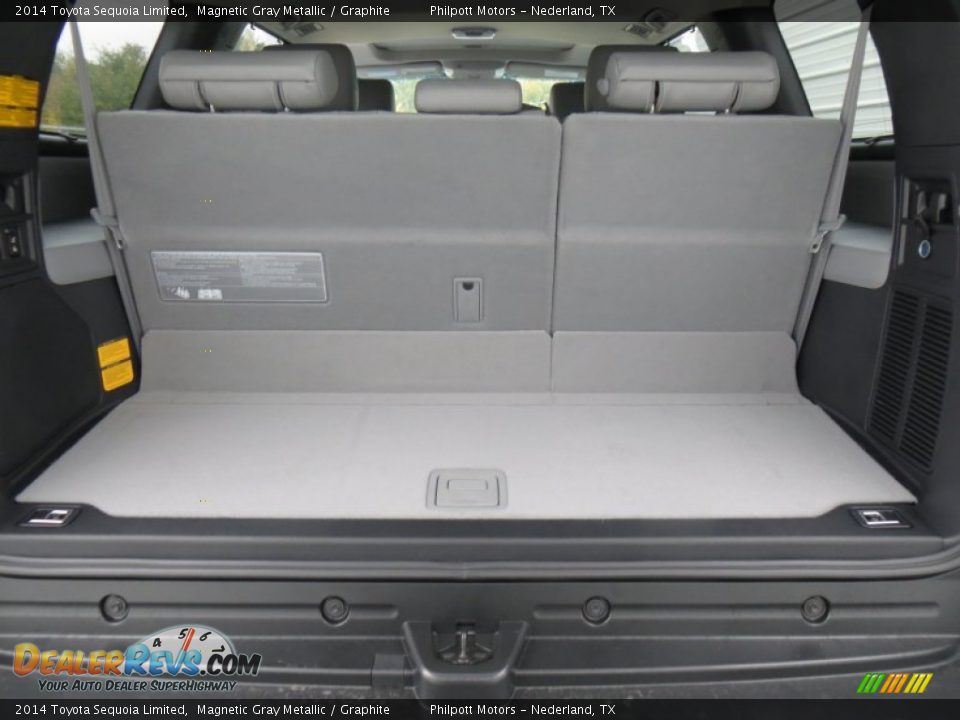 2014 Toyota Sequoia Limited Magnetic Gray Metallic / Graphite Photo #26