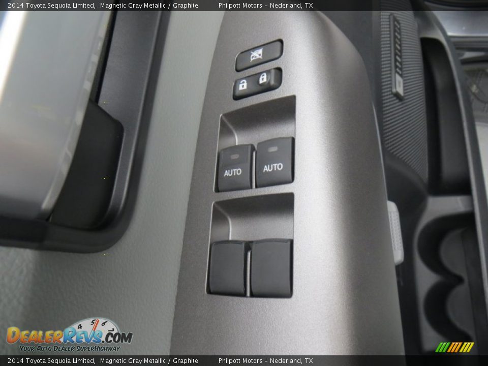 2014 Toyota Sequoia Limited Magnetic Gray Metallic / Graphite Photo #30