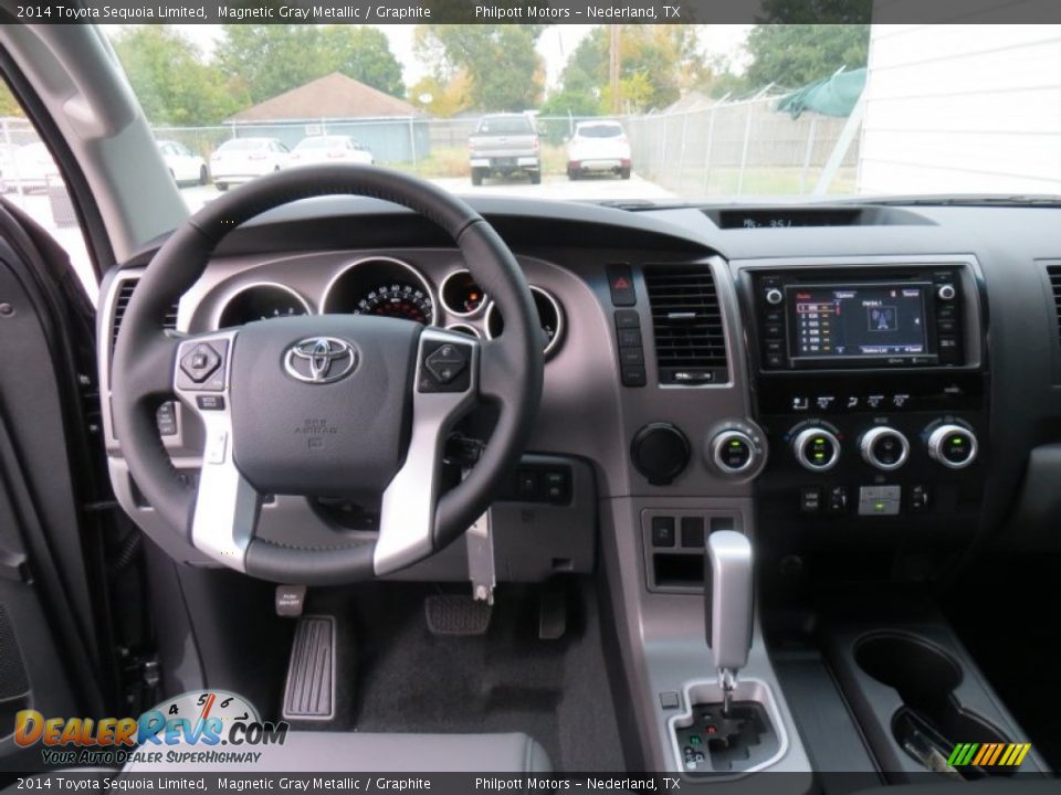 Dashboard of 2014 Toyota Sequoia Limited Photo #35