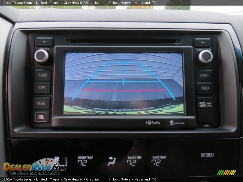 2014 Toyota Sequoia Limited Magnetic Gray Metallic / Graphite Photo #36