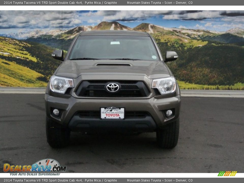 2014 Toyota Tacoma V6 TRD Sport Double Cab 4x4 Pyrite Mica / Graphite Photo #2