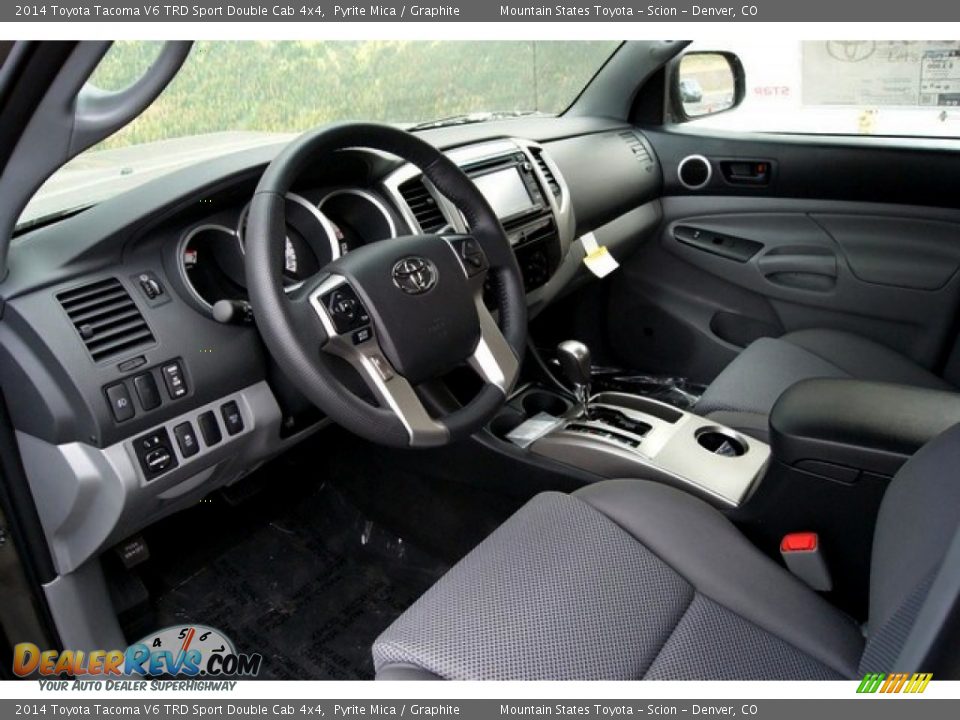 2014 Toyota Tacoma V6 TRD Sport Double Cab 4x4 Pyrite Mica / Graphite Photo #5