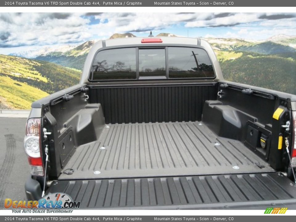 2014 Toyota Tacoma V6 TRD Sport Double Cab 4x4 Pyrite Mica / Graphite Photo #8