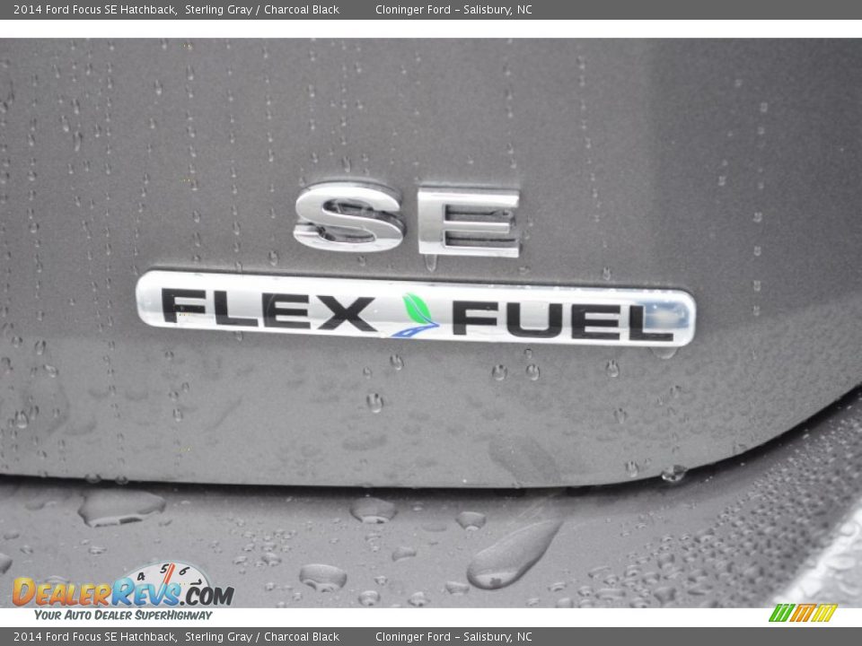 2014 Ford Focus SE Hatchback Sterling Gray / Charcoal Black Photo #12