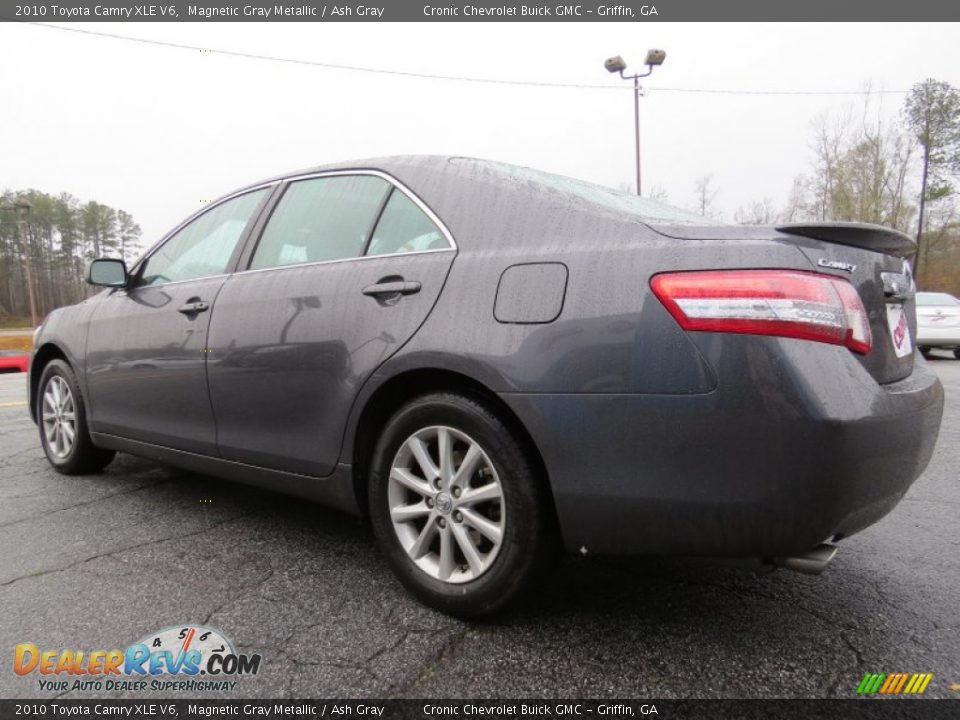 2010 Toyota Camry XLE V6 Magnetic Gray Metallic / Ash Gray Photo #5