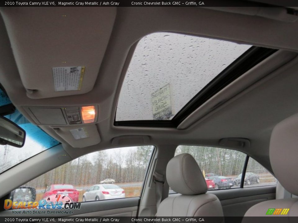 2010 Toyota Camry XLE V6 Magnetic Gray Metallic / Ash Gray Photo #11